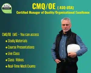 CMQ/OE Certification Exam Prep.