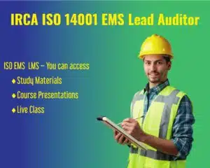 CQI and IRCA EMS Lead Auditor (ISO 14001:2015) (Ref. No: 1709)