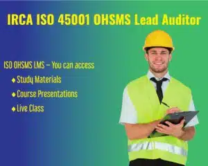 CQI and IRCA OHSMS Lead Auditor (ISO 45001:2018) (Ref. No: 1878)