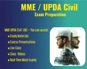 UPDA Civil Course | MMUP Civil Exam